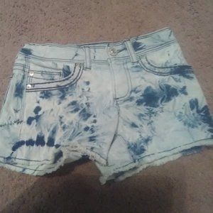 Jordache Short Shorts  11" waist and 9" High